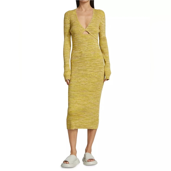 11. NWT DEREK LAM 10 CROSBY GEOVANA CUT OUT SWEATERDRESS - Picture 10 of 11